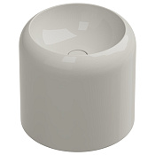 GSG Petra Раковина накладная d45x40h см с донным клапаном, без перелива, цвет: пергамон глянцевый PELAVSECOLFS013
