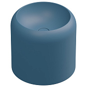 GSG Petra Раковина накладная d45x40h см с донным клапаном, без перелива, цвет: denim matt PELAVSECOLFS027