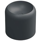 GSG Petra Раковина накладная d45x40h см с донным клапаном, без перелива, цвет: ebano matt PELAVSECOLFS028