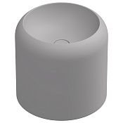 GSG Petra Раковина накладная d45x40h см с донным клапаном, без перелива, цвет: perla matt PELAVSECOLFS033