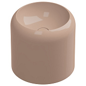 GSG Petra Раковина накладная d45x40h см с донным клапаном, без перелива, цвет: rosa glossy PELAVSECOLFS039