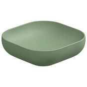 GSG Easy Раковина накладная d45x13,5h см, без донного клапана и перелива, цвет: salvia matt EALAVQU45031