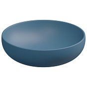 GSG Easy Раковина накладная d45x13,5h см, без донного клапана и перелива, цвет: denim matt EALAVRO45027