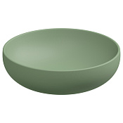 GSG Easy Раковина накладная d45x13,5h см, без донного клапана и перелива, цвет: salvia matt EALAVRO45031