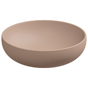 GSG Easy Раковина накладная d45x13,5h см, без донного клапана и перелива, цвет: cipria matt EALAVRO45032