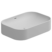 GSG Easy Раковина накладная 60x42x14h см, с переливом, без донного клапана, цвет: белый матовый EALAVTP60001