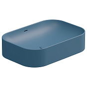 GSG Easy Раковина накладная 60x42x14h см, с переливом, без донного клапана, цвет: denim matt EALAVTP60027