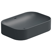 GSG Easy Раковина накладная 60x42x14h см, с переливом, без донного клапана, цвет: ebano matt EALAVTP60028