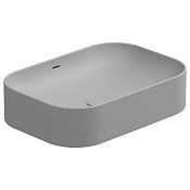 GSG Easy Раковина накладная 60x42x14h см, с переливом, без донного клапана, цвет: perla matt EALAVTP60033