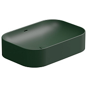 GSG Easy Раковина накладная 60x42x14h см, с переливом, без донного клапана, цвет: smeraldo matt EALAVTP60036