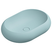 GSG Petra Раковина накладная 60x42x15h см с донным клапаном, без перелива, цвет: ice matt PELAV60037