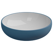 GSG Easy Раковина накладная d45x13,5h см, без донного клапана и перелива, цвет: denim matt EALAVRO45BI000/027