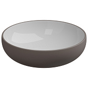 GSG Easy Раковина накладная d45x13,5h см, без донного клапана и перелива, цвет: tortora matt EALAVRO45BI000/029