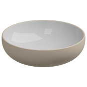 GSG Easy Раковина накладная d45x13,5h см, без донного клапана и перелива, цвет: sabbia matt EALAVRO45BI000/034