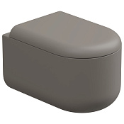 GSG Petra Чаша подвесного унитаза 36x52 см, смыв торнадо, безободковый, цвет: cashmere matt PEWCSOEC030