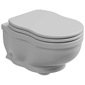 GSG Time Чаша подвесного унитаза 35x54 см, без крышки-сиденья и крепления, цвет: белый глянцевый TIWCSO000