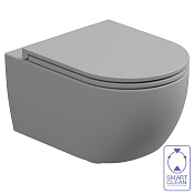 GSG Like Чаша подвесного унитаза 36x52,5 см, безободковый, цвет: perla matt LKWCSOBI000/033