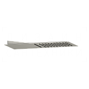 Gessi Tremillimetri Верхний душ настенный 19,5х55 см, 2 вида струи, цвет: mirror steel 33063#238