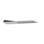 Gessi Tremillimetri Верхний душ настенный 19,5х55 см, 2 вида струи, цвет: matte white 33063#279