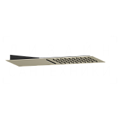 Gessi Tremillimetri Верхний душ настенный 19,5х55 см, 2 вида струи, цвет: nickel PVD 33063#720