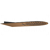 Gessi Tremillimetri Верхний душ настенный 30х55 см, 2 вида струи, цвет: copper PVD 33073#030