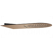 Gessi Tremillimetri Верхний душ настенный 30х55 см, 2 вида струи, цвет: copper brushed PVD 33073#708
