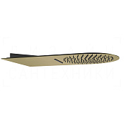 Gessi Tremillimetri Верхний душ настенный 30х55 см, 2 вида струи, цвет: brass PVD 33073#710