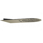 Gessi Tremillimetri Верхний душ настенный 30х55 см, 2 вида струи, цвет: nickel PVD 33073#720