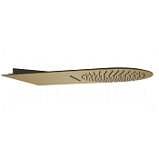 Gessi Tremillimetri Верхний душ настенный 30х55 см, 2 вида струи, цвет: deep bronze brushed PVD 33073#791