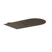 Gessi Tremillimetri Верхний душ настенный 30х55 см, 2 вида струи, цвет: dark bronze 33073#845
