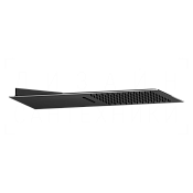 Gessi Tremillimetri Верхний душ настенный 30х55 см, 2 вида струи, цвет: black metal PVD 33083#706