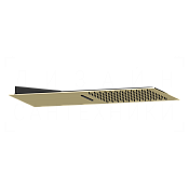 Gessi Tremillimetri Верхний душ настенный 30х55 см, 2 вида струи, цвет: brass PVD 33083#710