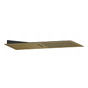 Gessi Tremillimetri Верхний душ настенный 30х55 см, 2 вида струи, цвет: antique brass 33083#713