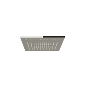 Gessi Afilo Потолочный душ 30,5 см, встраиваемый, 1 вид струи, хромотерапия, цвет: mirror steel 57002#238