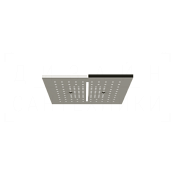 Gessi Afilo Потолочный душ 30,5 см, встраиваемый, 2 вида струи, хромотерапия, цвет: mirror steel 57004#238