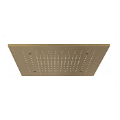 Gessi Afilo Потолочный душ 50,5 см, встраиваемый, 1 вид струи, хромотерапия, цвет: antique brass 57012#713