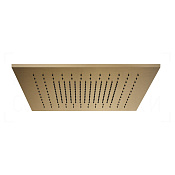 Gessi Afilo Потолочный душ 50,5 см, встраив., 1 вид струи, хромотер., цвет: warm bronze brushed PVD 57012#726