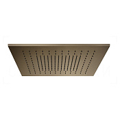 Gessi Afilo Потолочный душ 50,5 см, встраив., 1 вид струи, хромотер., цвет: coffee bronze brushed 57012#761
