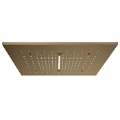 Gessi Afilo Потолочный душ 50,5 см, встраив., 2 вида струи, хромотер., цвет: deep bronze brushed PVD 57016#791