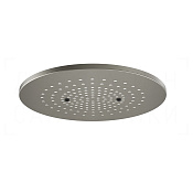 Gessi Afilo Потолочный душ d35,5 см, встраиваемый, 1 вид струи, хромотерапия, цвет: steel brushed 57018#239