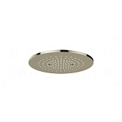 Gessi Afilo Потолочный душ d35,5 см, встраиваемый, 1 вид струи, хромотерапия, цвет: nickel PVD 57018#720