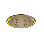 Gessi Colour Потолочный душ d50,2 см, встраив., 3 вида струи, хромотер., цвет: deep bronze brushed 57980#791