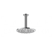 Gessi Goccia Верхний душ d20,2 см, потолочный кронштейн, 1 вид струи, цвет: chrome 33662#031