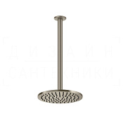 Gessi Goccia Верхний душ d20,2 см, высота под заказ, 1 вид струи, цвет: finox brushed nickel 33664#149