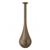 Gessi Goccia Верхний душ d15,2 см, потолочный высота под заказ, цвет: coffee bronze brushed PVD 33753#761