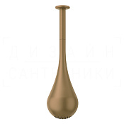 Gessi Goccia Верхний душ d15,2 см, высота под заказ, 1 вид струи, цвет: deep bronze brushed PVD 33753#791