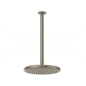 Gessi Goccia Верхний душ d33,4 см, высота под заказ, 1 вид струи, цвет: finox brushed nickel 33768#149