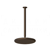Gessi Goccia Верхний душ d33,4 см, потолоч. высота под заказ, 1 вид струи, цвет: dark bronze 33768#845