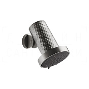 Gessi 316 Intreccio Верхний душ d13,5 см, настенный, 3 вида струи, цвет: steel brushed 57251#239