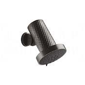 Gessi 316 Intreccio Верхний душ d13,5 см, настенный, 3 вида струи, цвет: black metal brushed PVD 57251#707